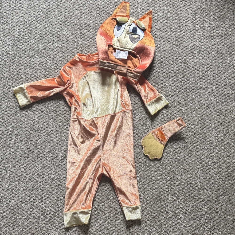Bingo Costume (2T)- Orange and Gold